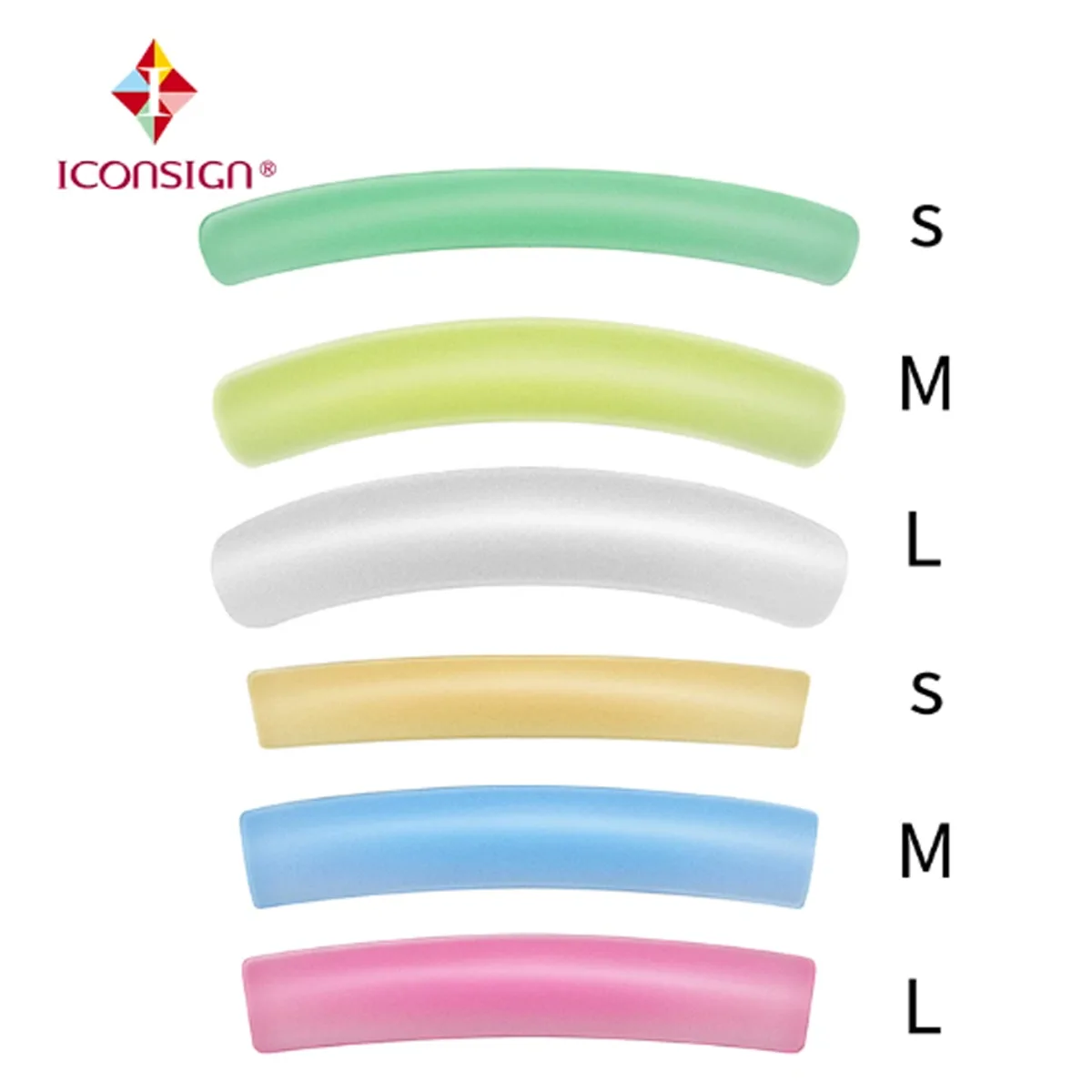 ICONSIGN Colorful Reusable Lashes Lift Pads - ICONSIGN