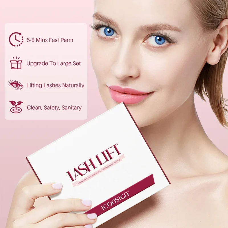 ICONSIGN Upgraded 5 In 1 Fast Lash Lift Sachets Kit