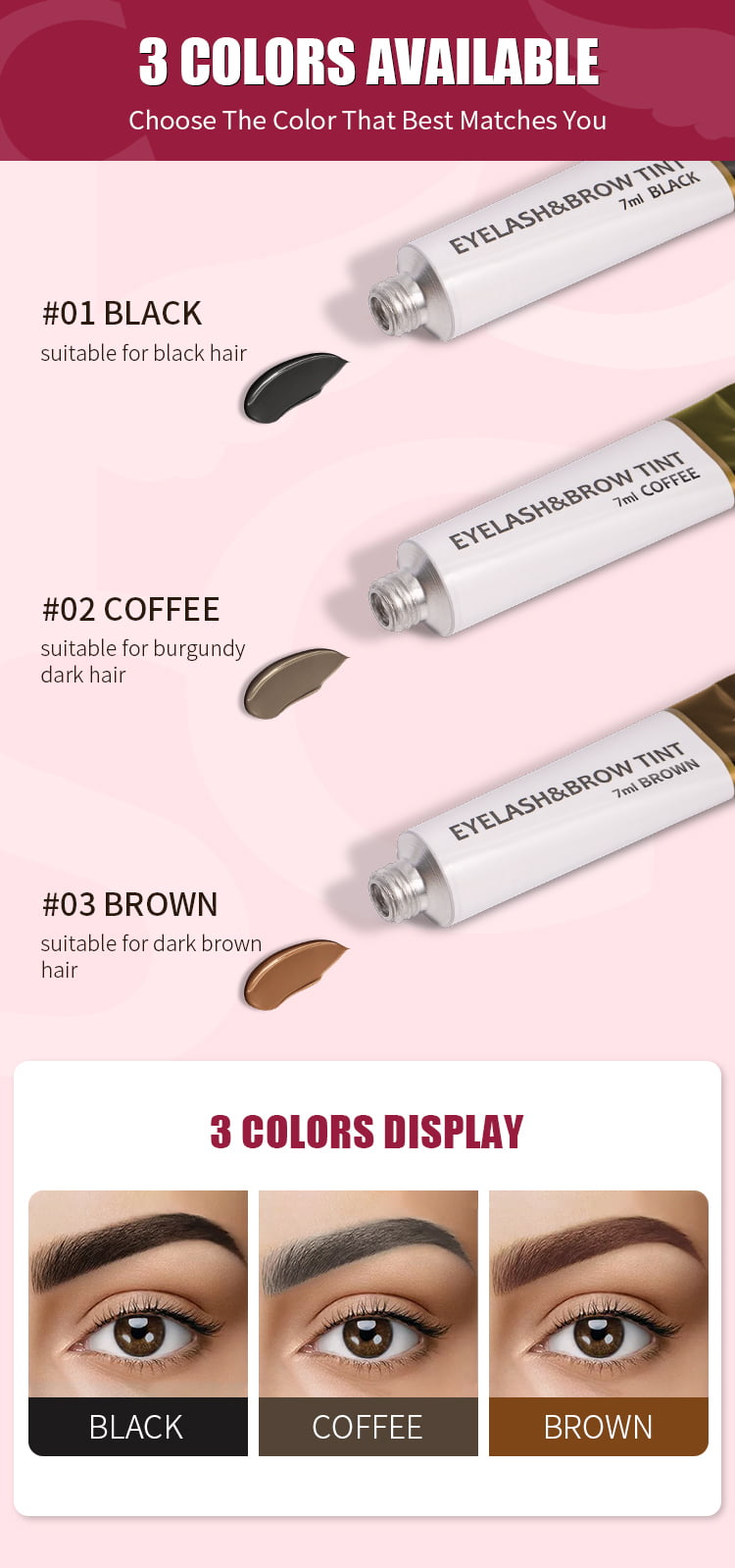 GODEFROY Eyelash Tint VS ICONSIGN Lash Tint (2023) Ingredients 1 1