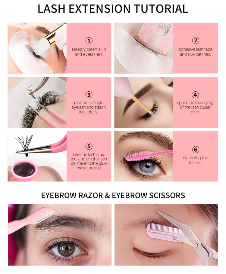 ICONSIGN New False Eyelash Extension Tool Kit ICONSIGN