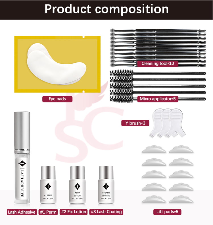 ICONSIGN Quick Perm Lash Lift Kit Sae14a80982b741f6a71474a052702496u